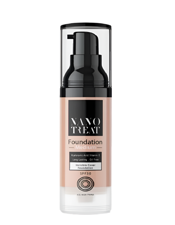 نانوتريت فاونديشن تغطية متوسطة 30 مل - Nanotreat