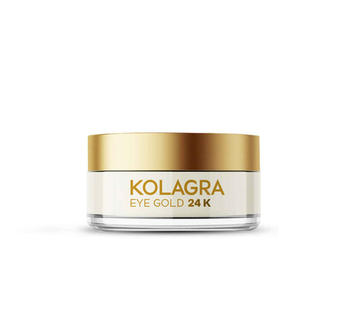 كولاجرا جولد 24K كريم لمحيط العين لتقليل علامات التقدم في السن 20 مل - Kolagra