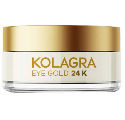 كولاجرا جولد 24K كريم لمحيط العين لتقليل علامات التقدم في السن 20 مل - Kolagra