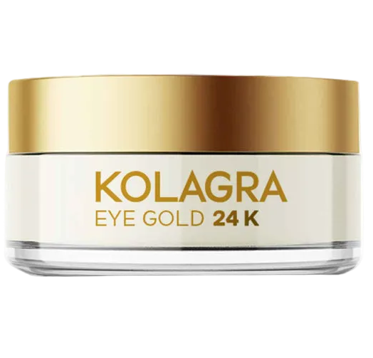 كولاجرا جولد 24K كريم لمحيط العين لتقليل علامات التقدم في السن 20 مل - Kolagra