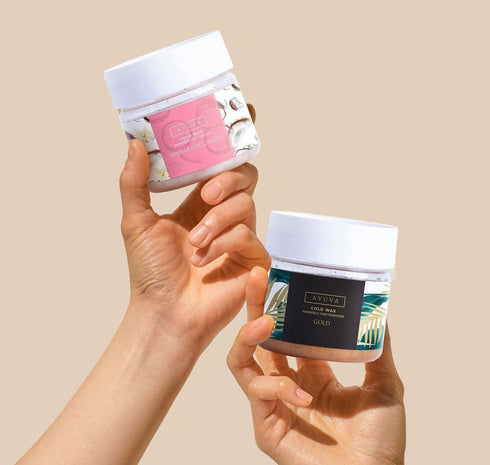 افوفا شمع بارد لازالة الشعر برائحة الفحم و النعناع 228 جم - Avuva