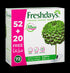 فريش دايز فوط صحية يومية عادية 52+20 قطعة مجانا - Freshdays