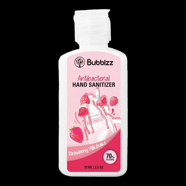 بابلز معقم اليد مضاد للبكتيريا برائحة الفراولة 70 مل - Bubblzz