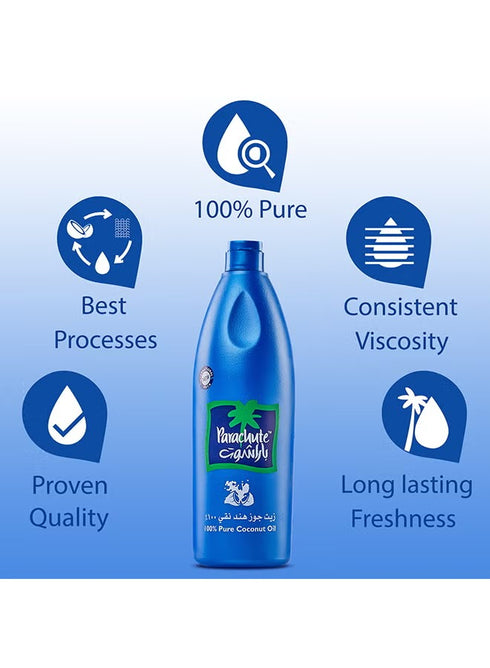 باراشوت زيت جوز الهند الطبيعي 175مل - Parachute