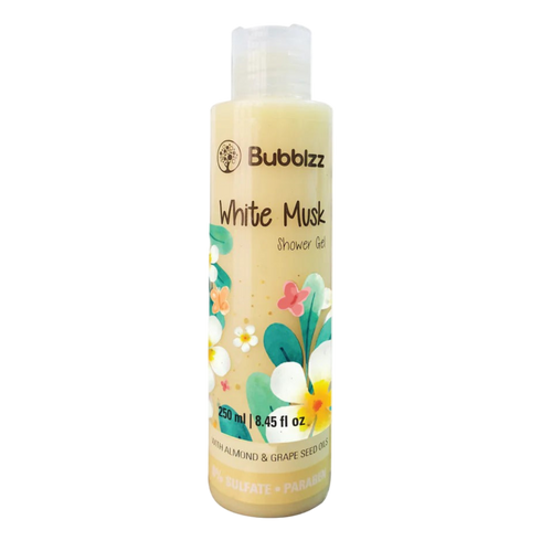 Bubblzz White Musk Shower Gel 250ml - Bubblzz