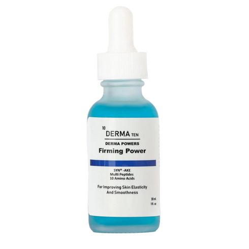ديرما تن سيروم باور فيرم بببتيدات متعددة لشد البشرة وتحفيز إنتاج الكولاجين 30 مل - derma 10