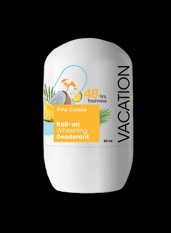 فاكيشين رول اون مزيل العرق لتفتيح البشرة برائحة بيناكولادا 50 مل - Vacation