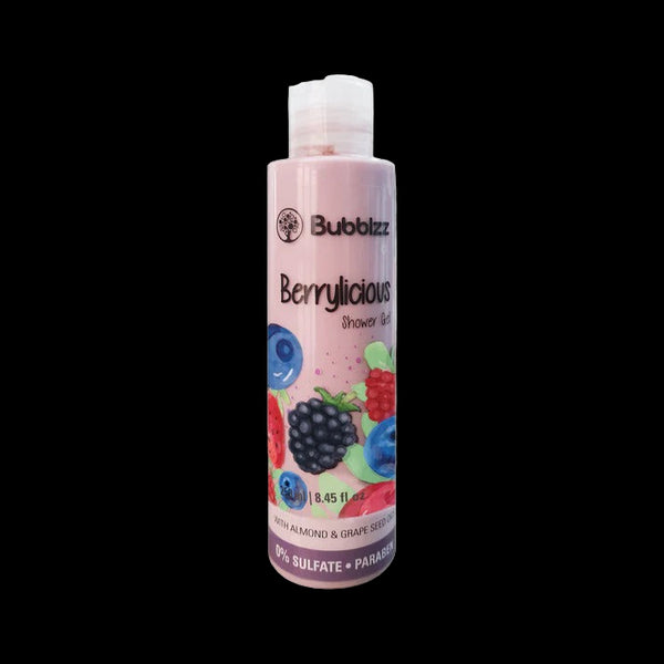 بابلز شاور جل للاستحمام برائحة التوت 250 مل - Bubblzz