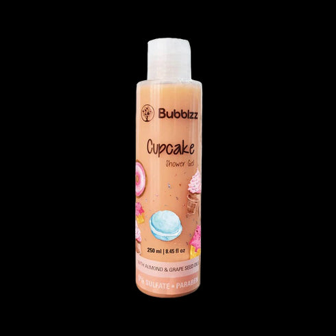 بابلز شاور جل للاستحمام برائحة الكب كيك 250 مل - Bubblzz