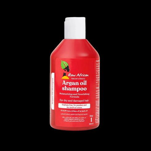 عرض حصري: رو افريكان شامبو زيت الأرجان 300 مل + بلسم زيت الأرجان 300 مل