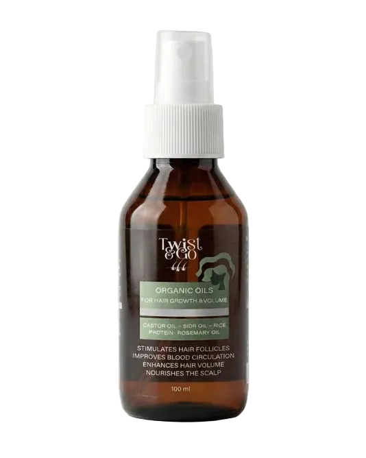 تويست اند جو زيوت طبيعيه لنمو و كثافة الشعر 100 مل - Twist & Go
