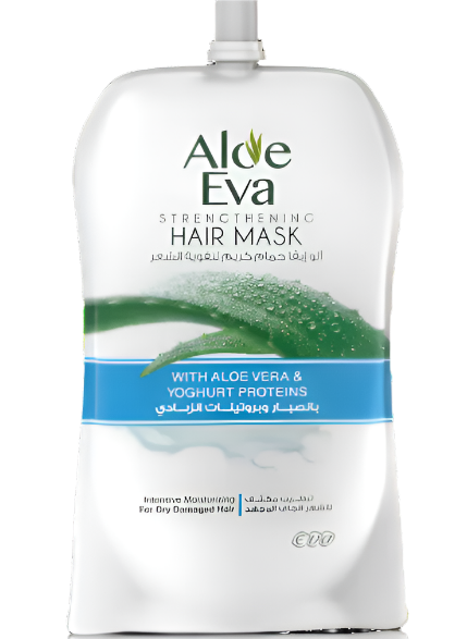 ألو ايفا حمام كريم للشعر بالصبار وبروتينات الزبادي لتقوية الشعر 250 جم – Eva