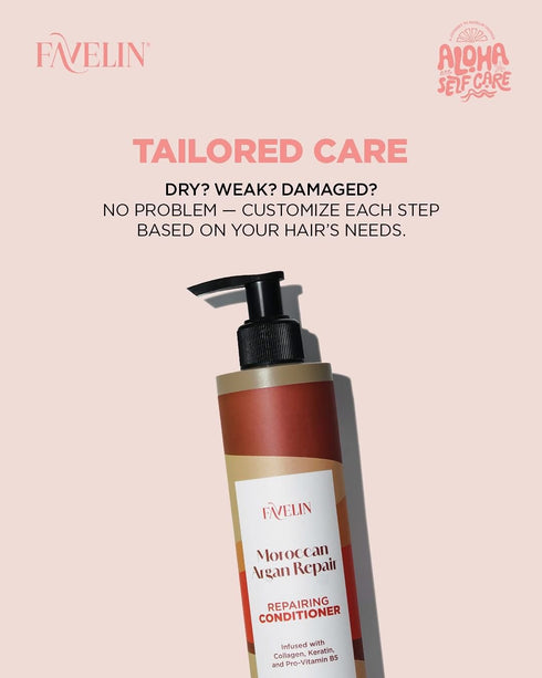 فافلين شامبو إصلاح الشعر بالأرجان المغربي 300 مل - Favilin