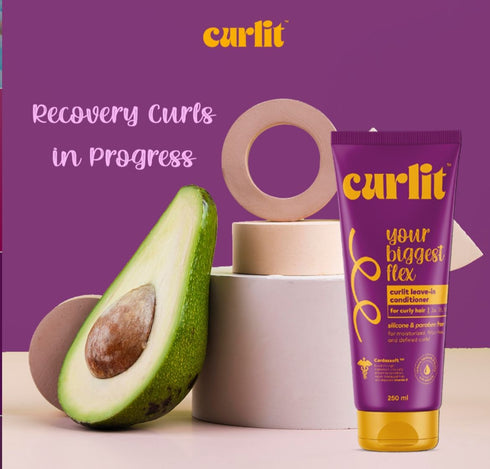 بلسم كيرليت ليف ان للشعر المجعد 200 مل - Curlit