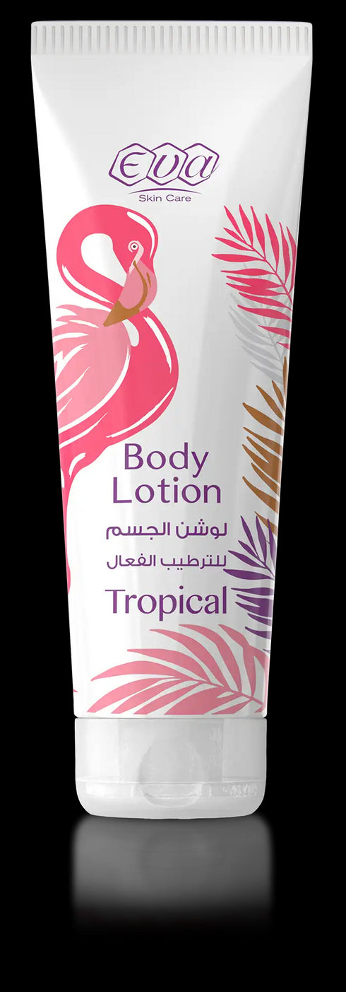 ايفا سكين كير لوشن الجسم للترطيب الفعال للبشرة الجافة تروبيكال 240 مل - Eva