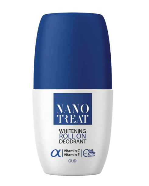 نانوتريت مزيل العرق - خالي من الألومنيوم والبارابين - برائحة العود عرض 50 مل - Nanotreat