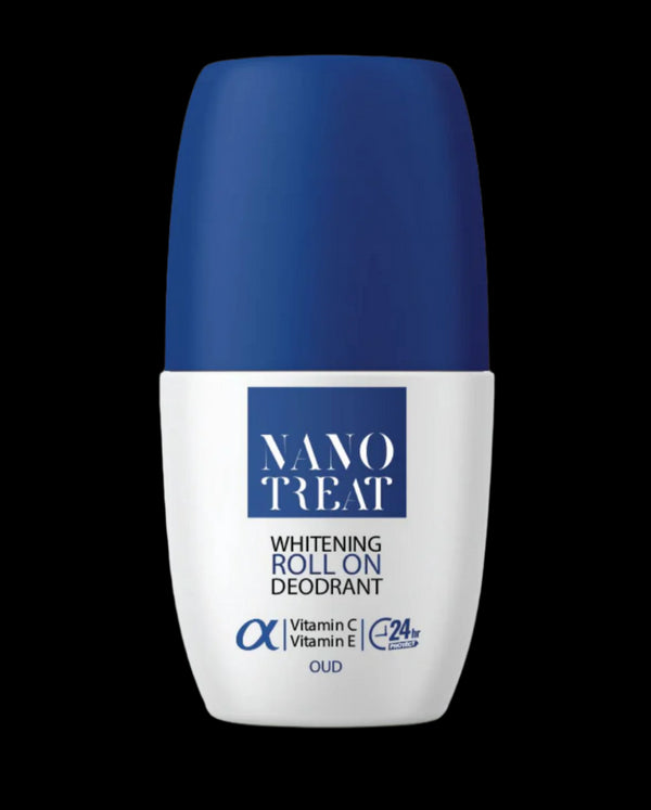 نانوتريت مزيل العرق - خالي من الألومنيوم والبارابين - برائحة العود عرض 50 مل - Nanotreat