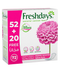 فريش دايز فوط صحية يومية عادية معطرة 52+20 قطعة مجانا - Freshdays