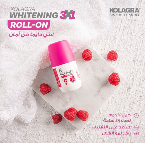 Kolagra Whitening Roll-on Deodorant 60 ml - Kolagra
