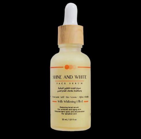 عرض حصري: شاين اند وايت سيروم + رول اون برائحة العود