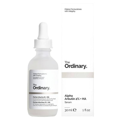 ذا اورديناري سيروم الفا اربوتين 2% + HA لتفتيح وتوحيد لون البشرة 30 مل - The Ordinary
