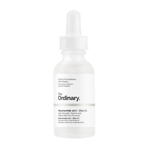 ذا اورديناري سيروم نياسيناميد 10% + زنك 1% لتقليل الحبوب وآثارها 30 مل - The Ordinary