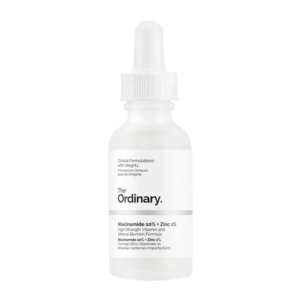 ذا اورديناري سيروم نياسيناميد 10% + زنك 1% لتقليل الحبوب وآثارها 30 مل - The Ordinary