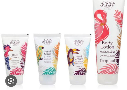 ايفا سكين كير لوشن الجسم للترطيب الفعال للبشرة الجافة تروبيكال 240 مل - Eva
