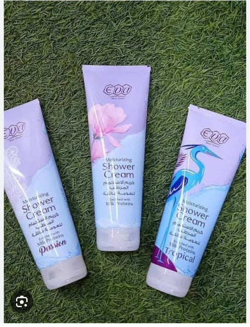 Eva Skin Care Moisturizing Bath Cream for Ultra Softness Tropical 250 ml