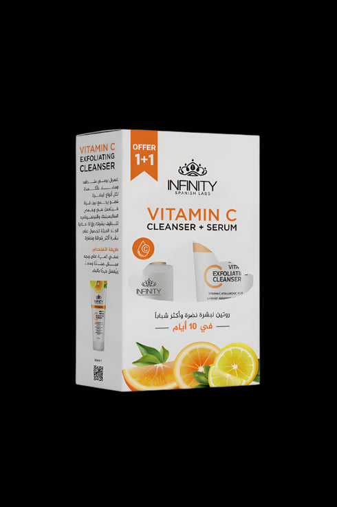 Infinity Vitamin C Cleanser + 15% Vitamin C Serum + Hyaluronic Acid - Infinity
