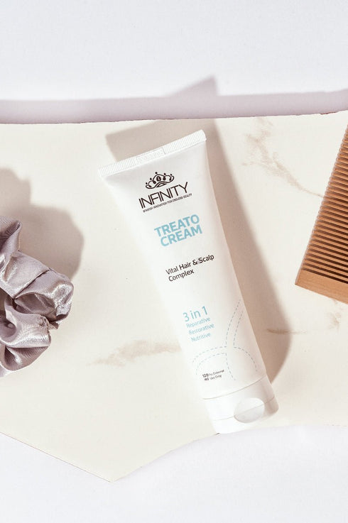 انفينيتى تريتو كريم تصفيف الشعر لعلاج الشعر التالف 120 مل - Infinity